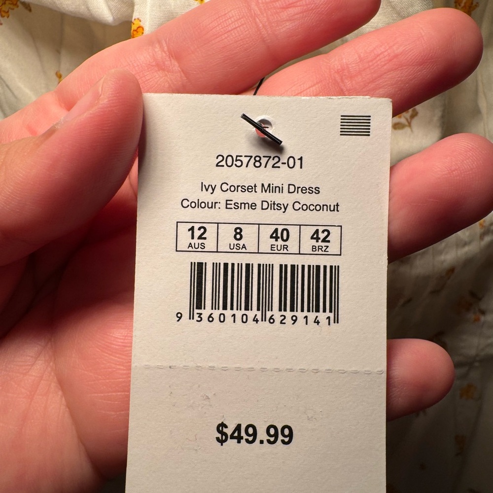Cotton On size 8 Ivy Corset Mini Dress - Picture 4 of 7